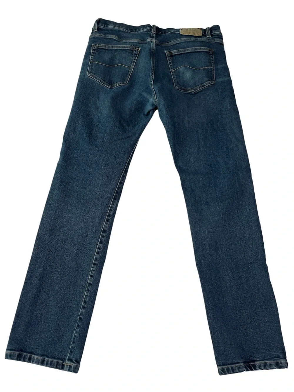 Wellen Men’s Jeans Size 33 Straight Leg Blue Denim 99% Cotton Medium Wash